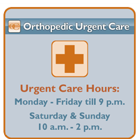 Orthopedic Urgent Care